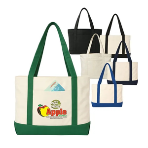 Photo of 14 Oz. Poly Cotton Canvas Tote Bag