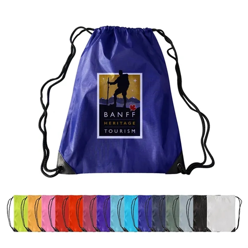 Main photo of 210 D Polyester Lightweight Drawstring Backpack