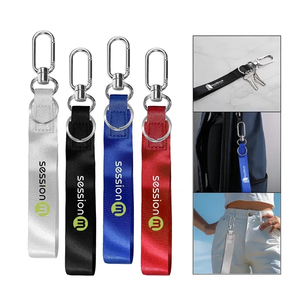 Photo of Polyester Woven Wristlet Keychain