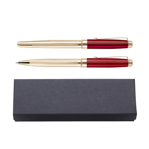 Red color option for Windsor Double Metal Pen Set (E325/E326/Pk16)