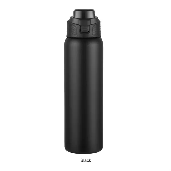 Black color option for 28oz. Vacuum Insulated Water Bottle With Handle Lid