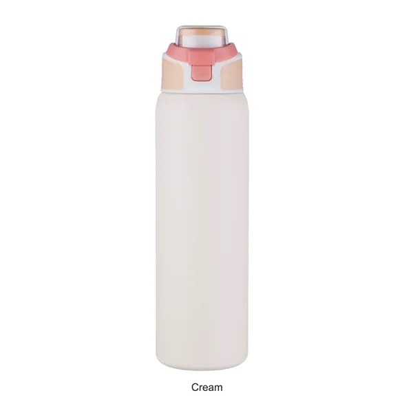Cream color option for 28oz. Vacuum Insulated Water Bottle With Handle Lid