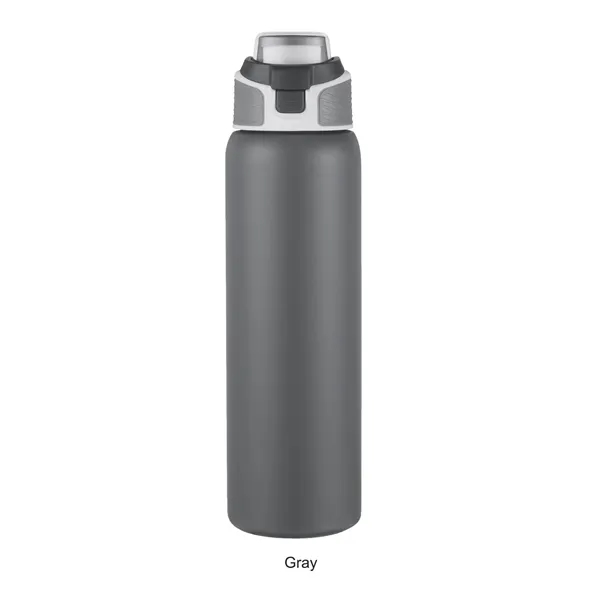 Gray color option for 28oz. Vacuum Insulated Water Bottle With Handle Lid