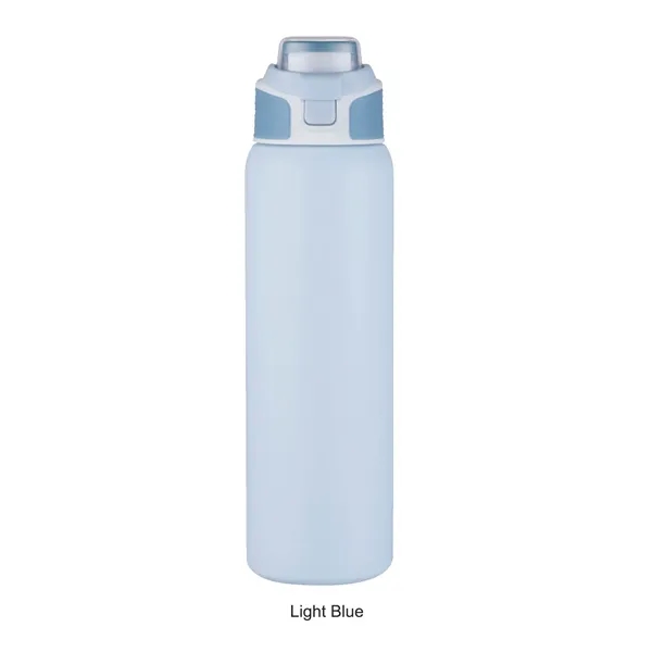 Light Blue color option for 28oz. Vacuum Insulated Water Bottle With Handle Lid