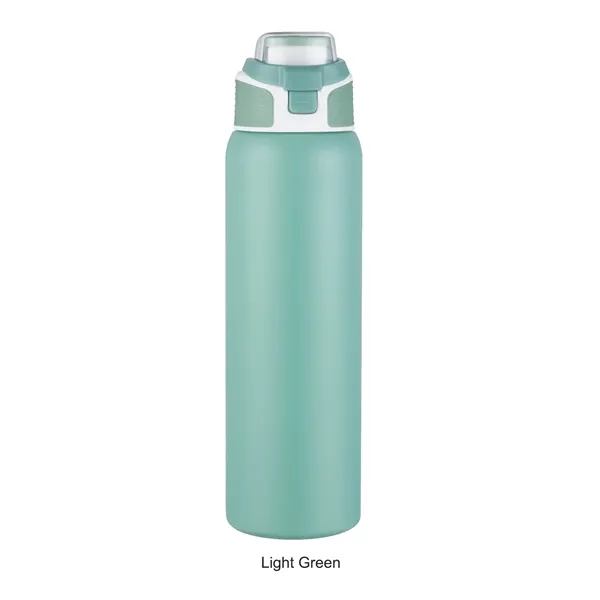 Light Green color option for 28oz. Vacuum Insulated Water Bottle With Handle Lid