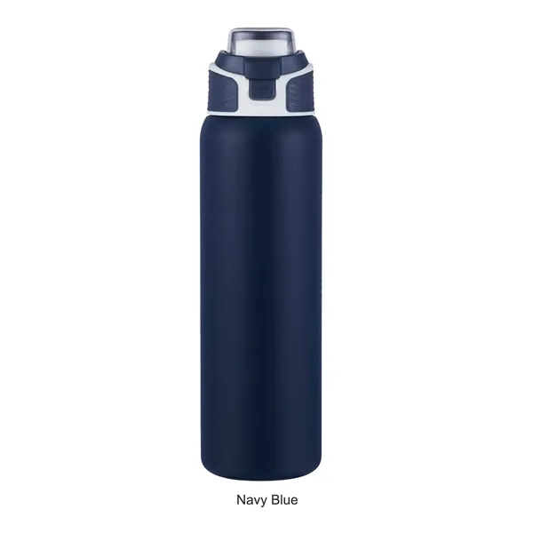 Navy Blue color option for 28oz. Vacuum Insulated Water Bottle With Handle Lid