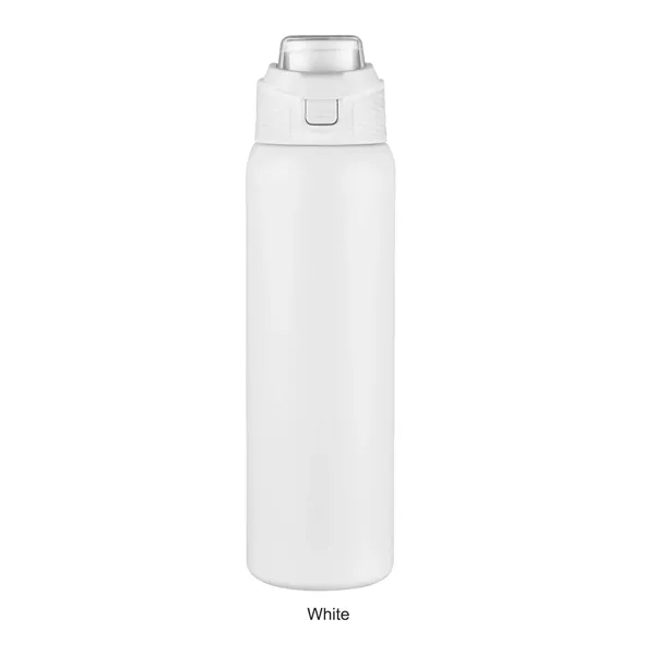 White color option for 28oz. Vacuum Insulated Water Bottle With Handle Lid