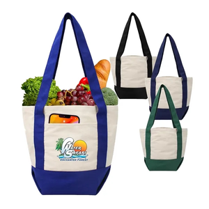 Photo of 10 Oz. Cotton Canvas Tote With Front Pocket