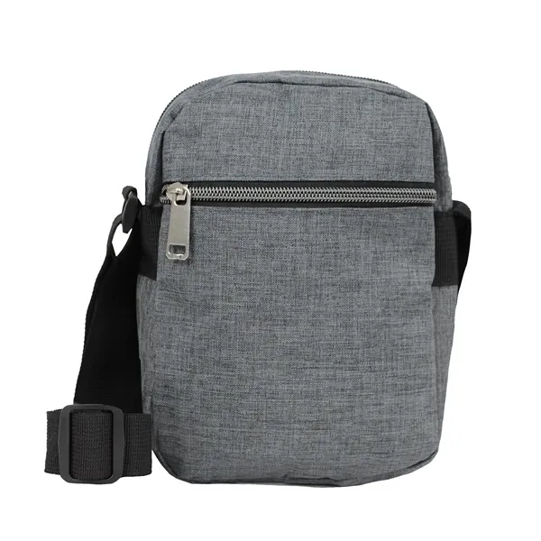 Gray color option for 300 D Multi Pocket Crossbody Pouch