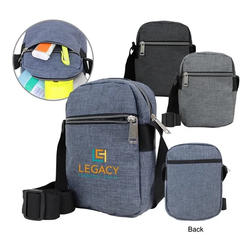 Main photo of 300 D Multi Pocket Crossbody Pouch