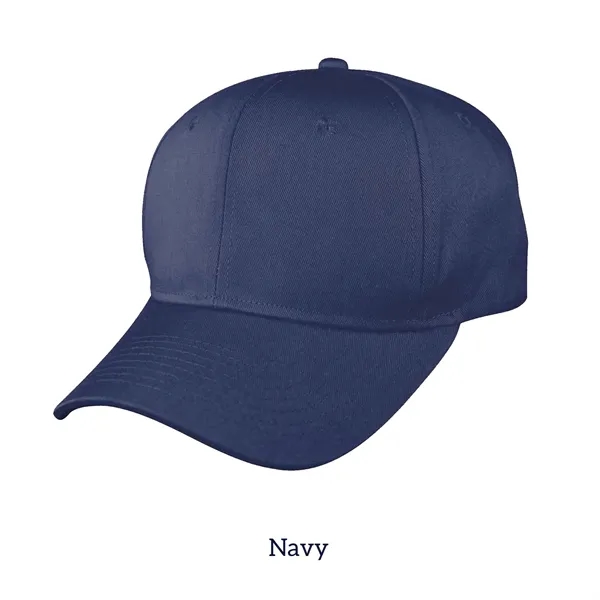 Navy Blue color option for 6 Panel Structured Cotton Twill Snapback Cap