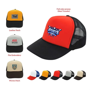 Photo of Classic Foam Front 5 Panel Trucker Hat With Mesh Back