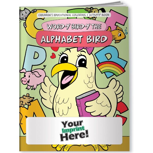 Multicolor color option for Coloring Book   Word Y Bird Y The Alphabet Bird