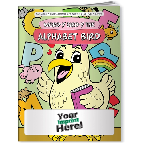 Main photo of Coloring Book   Word Y Bird Y The Alphabet Bird