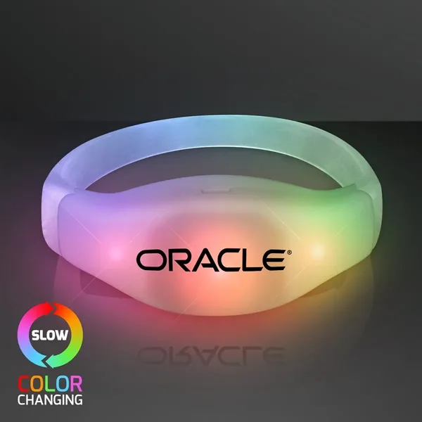 Multi Color color option for Slow Led Illumination Stretch Bracelet
