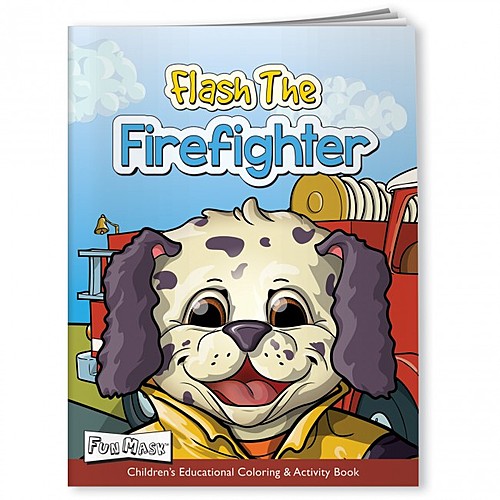 Photo of Coloring Book With Mask   Flash The Firefighter
