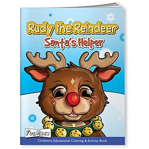 Photo of Coloring Book With Mask   Rudy The Reindeer