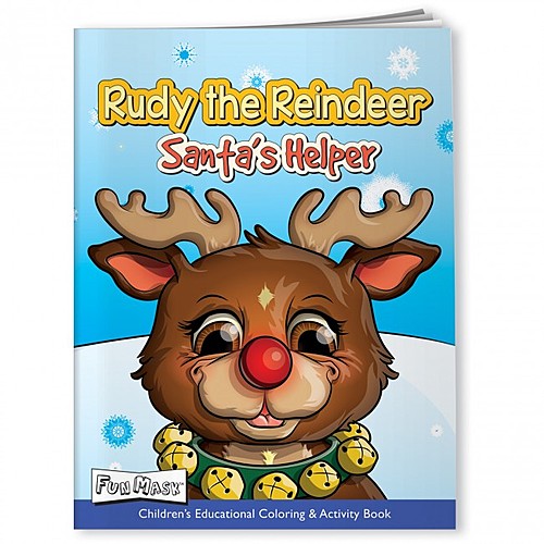 Photo of Coloring Book With Mask   Rudy The Reindeer