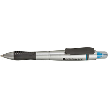 Silver Blue color option for Contemporary Highlighter And Pen
