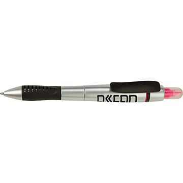 Silver Pink color option for Contemporary Highlighter And Pen