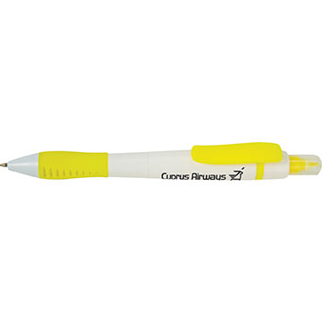 White/Yellow Highlighter color option for Contemporary Highlighter And Pen