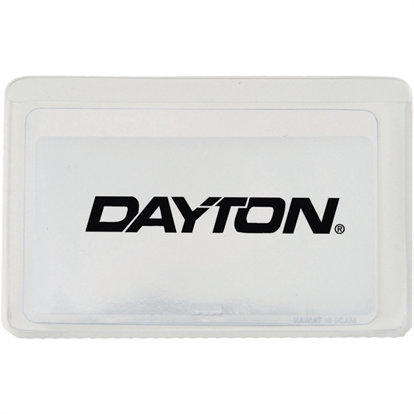 Transparent-White color option for Credit Card Magnifier With Business Card Carrier Case