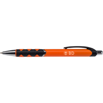 Orange color option for Dallas Plastic Pen