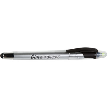 Silver color option for Executive Stylus And Highlighter And Pen