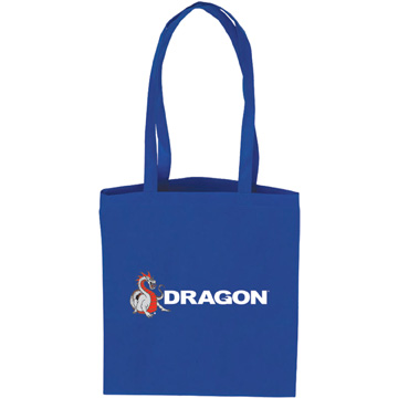 Blue color option for Flat Style Tote Bag