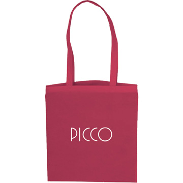 Maroon color option for Flat Style Tote Bag