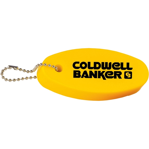 Main photo of Floating Oval Key Tag