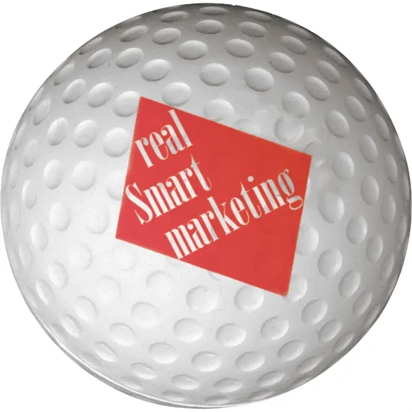 White color option for Golf Ball Stress Reliever