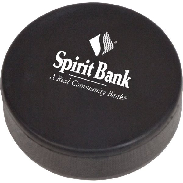 Multicolor color option for Hockey Puck Stress Reliever