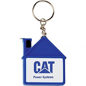 Photo of House Tape Measure With Release Button And Key Tag