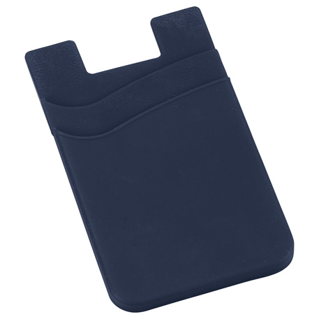 Navy Blue color option for Dual Pocket Slim Silicone Phone Wallet