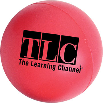 Red color option for Large Round Stress Ball