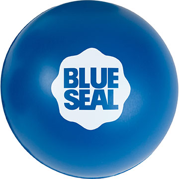 Royal Blue color option for Large Round Stress Ball