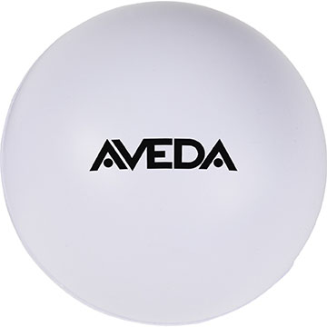 White color option for Large Round Stress Ball