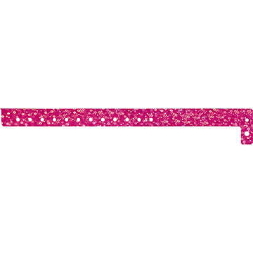 Cranberry color option for Liquid Glitter Wristband