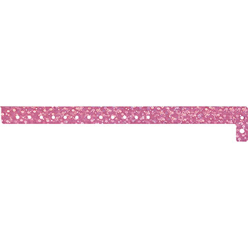 Day Glow Pink color option for Liquid Glitter Wristband