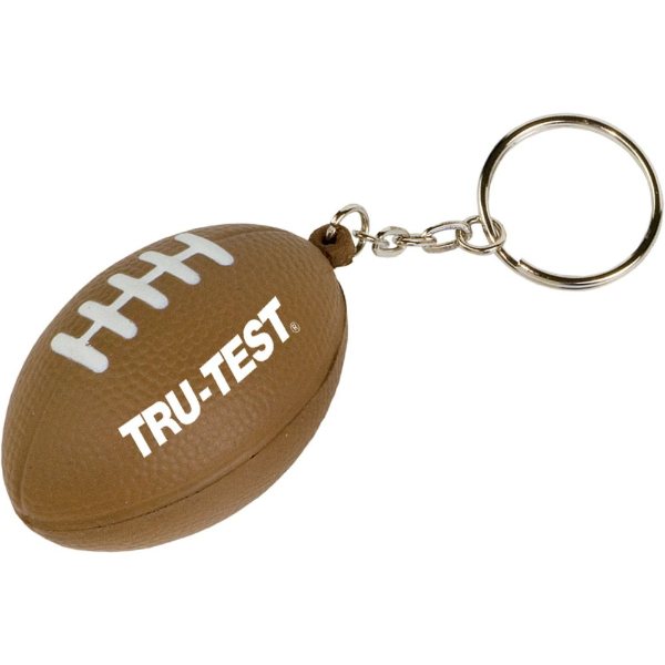 Rm color option for Mini Football Stress Reliever Key Tag