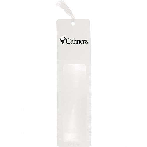 Photo of Mini Pocket Bookmark Magnifier With Tassel And Ruler