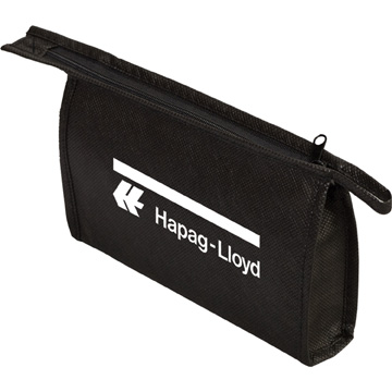 Black color option for Non Woven Zipper Pouch
