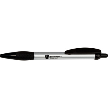 Silver Barrel/Black Grip color option for Nova Pen