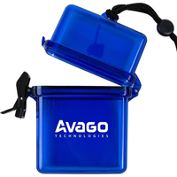 Plastic Container On A Rope Or Lanyard