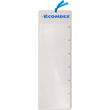 Blue Tassel color option for Pocket Book Sheet Magnifier Available With Or Without Tassel