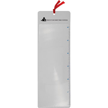 Red Tassel color option for Pocket Book Sheet Magnifier Available With Or Without Tassel