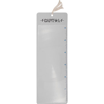 White Tassel color option for Pocket Book Sheet Magnifier Available With Or Without Tassel