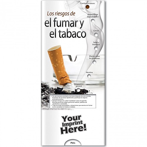 Photo of Pocket Slider   Risks Of Smoking And Tobacco (Spanish)