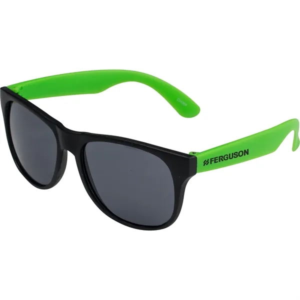 Black-Green color option for Rb Flex Sunglass